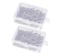 Vaguelly 400pièces Épingle à Perruque Épingle à Perruque Aiguilles Professionnelles Accessoires De Fabrication