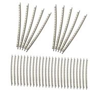 Vaguelly 48 Pièces Cupronickel Replacement Fret Wires For Electric Guitar Bass Fretboard Repair Kit And Precision Engineered