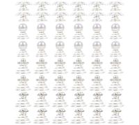 Vaguelly 48 pièces Épingles à Cheveux Perles pour Mariage Ensemble de Accessoires Élégants Clips Décoratifs pour et Tresses Design Créatif et Durable pour Événements Spéciaux