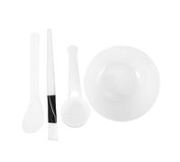 Vaguelly 4Ensembles Kit de Applicateurs de Facial Bol Mélangeur pour Beauté DIY Outils de Mélange pour Masques Cosmétiques
