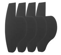 Vaguelly 4pièces Beard Shaping Tool Hairline Enhancing Card Portable Hairline Design Template for Men Beard Shaper Hair Fiber Spray