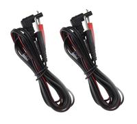 Vaguelly 4pièces Câbles De Raccordement Électrodes Pour Électrostimulateur Compatibles Avec Équipements De Rééducation Pvc Et Cuivre Durables Installation Facile