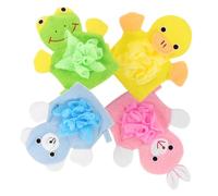 Vaguelly 4pièces De Bain Pour Garçon Fille Mitaines Animaux Canard Jaune Lapin Rose Verte Bleu