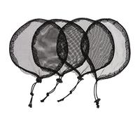 Vaguelly 4pièces Filet à Queue De Cheval Élastique Filet Extensible Pour Chignon Bonnet De Perruque Confortable Outil De Coiffure Pratique