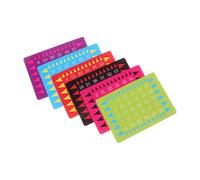Vaguelly 5 Ensembles Cartes Télépathiques Numériques de Jeux de Prédiction Mentale pour de Scène Jouets de Réutilisables pour Accessoires de Incontournables