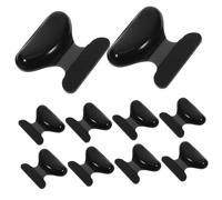 Vaguelly 5 Paires Plaquettes De Nez Antidérapantes Nasale but Coussin De Nez De Lunettes Poignées Toulets De Nez De Lunettes Télevés à Nez Bleu Accessoires De Lunettes Black Gel De Silice