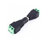 Vaguelly 5 Pièces Adaptateur DC Mâles Femelles Connecteur à Vis pour Alimentation Compatible Caméras CCTV et Rubans LED Installation Facile sans Soudure