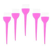Vaguelly 5 Pièces brosse de de cheveux hair charms hair toppers hair brush colorant outil de des cheveux brosse de coloration des cheveux accessoires de coiffure rose