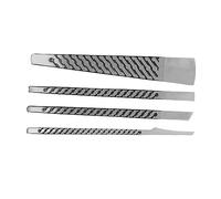 Vaguelly 5 pièces Outils de Pédicure Râpes à Éliminateurs de Peau Morte et Callosités Noir Outils de Soins des Ergonomiques et Pratiques pour Usage Domestique et Salon