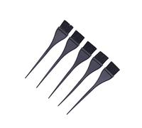 Vaguelly 5 Pièces Pinceau Teinture Cheveux Professionnel Noir Brosse Applicateur Coloration Salon et Usage Domestique Plastique Résistant pour Application Teinture Soin et Kératine