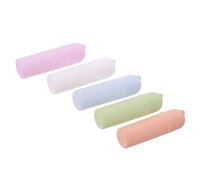 Vaguelly 5 Pièces Pratique Portable Rigides pour Contact avec de Pince Lentilles Boîte de Rangement Silicone Souple pour Manipulation Facile et Sûre