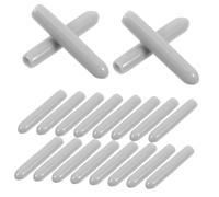Vaguelly 50 Pièces Embouts De Panier De Lave-vaisselle Plastique Couvercles D'extrémité Pour Broches Capuchons De Panier Accessoires De Lave-vaisselle