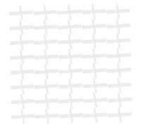 Vaguelly 500 Pièces Ecarteurs de Carrelage Plastique Nivelants pour et Sols Accessoires de Pose Faciles à Utiliser pour Espacements Uniformes et Installation Rapide