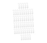 Vaguelly 50pièces Crochet Pour Masque Facial Boucle De Sangle Réglable Rallonge De Sangle Boucle Extension De Corde Pour Masques Accessoires Pour Oreilles