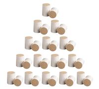Vaguelly 54 Bâtonnets de Moxa Naturels Faits la Main pour Femmes, Brûlure Douce et Compacte, Bâtonnets de Moxibustion aux Herbes pour Thérapie D'acupression