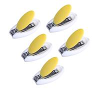 Vaguelly 5pièces Coupe- Œuf Cartoon Créatif De Soins Des Pour Outils De Manucure Sécurisés Couleurs Aléatoires