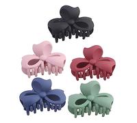 Vaguelly 5Pièces Épingles à Nœud et Grips Type Requin Clips de Bain Assortiment