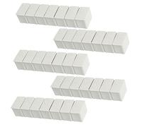 Vaguelly 5Pièces Mini Pour Compartiments Avec Braille Étui De Rangement Pour Médicaments Et Compléments Alimentaires Couleur Blanche