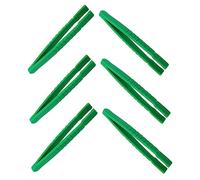 Vaguelly 6 Pièces Pince à Épiler Plastique pour Garçon Fille Outil Exploration pour Collecte Insectes et Développement des Compétences Motrices Fines pour École Activités de Plein Air