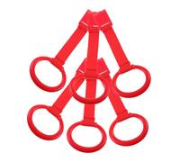 Vaguelly 6pièces Anneau De Traction Pour Garçon Pour Fille Barre De Parc Outil Entraînement Marche Support Pour Garçon Pour Fille Debout Accessoire De Parc Suspendu Adapté à Berceau Et