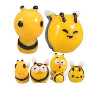 Vaguelly 6pièces Décoration Résine Abeilles pour Accessoires pour Thématiques Et Décoration De Table