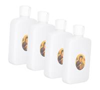 Vaguelly 6pièces Lot de Bouteilles Eau Rechargeables avec Couvercle à Vis Petites Bouteilles pour Église De Bénédiction