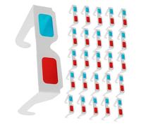 Vaguelly 70Pcs Lunettes 3D Film 3D Lunettes en Carton Théâtre pour Films À La Maison Projecteur Cinéma pour Projecteur