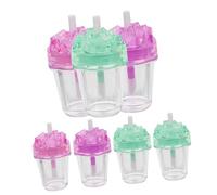Vaguelly 7pièces Tubes De Gloss Vides Contenant Pour Cosmétique Diy Lot De Récipients Rechargeables Et Réutilisables