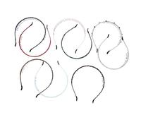Vaguelly 8 pièces Bandeau Peigne à Dents Antidérapant Mix Accessoire Cheveux Femme Résistant et Confortable Adapté à Tous Styles
