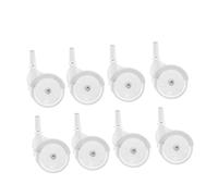 Vaguelly 8 Pièces de Remplacement pour Chariots Garçon Fille et Trotteurs Caoutchouc Plastique Légères et Durables pour Accessoires de Mobilité Infantile