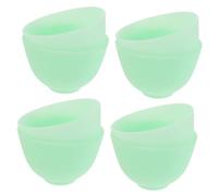 Vaguelly 8 Pièces Silicone Face Mask Mixing Bowls DIY Facial Skincare Bowls Flexible Nonporous Beauty Containers For Salon Home Travel