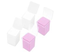 Vaguelly 800 Pièces Feuille de coton propre cils cotton demaquillant lingette demaquillante lingettes démaquillantes distributeur recharge dissolvant coton collé essuie-bouteille de colle