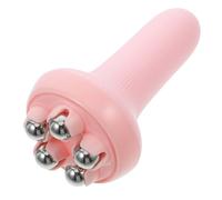Vaguelly à bille roulante masseurs manuels outil de massage à domicile à main mini outil de massage des pieds Acier inoxydable rose