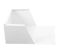Vaguelly Aluminium Extension De Drain De Gouttière Descente De Gouttière Décorative Gouttières Et Tuyaux De Descente Halte De La Gouttière Prolongateur De Gouttière Extensions Pluie Blanche