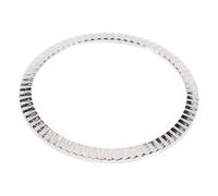Vaguelly Anneau de Lunette de Montre Vague Argenté pour Bague Anti-Rayures Métal Chic Accessoire de Décoration Élégante pour Personnaliser et Protéger Votre Montre