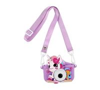 Vaguelly Appareil Photo Numérique Garçon Fille Unicorn Party Favor Caméra Selfie Portable HD Double Objectif Photo pour Filles et Garçons Anniversaire