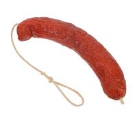 Vaguelly Artificial Sausage Model Realistic Decorative Sausage Prop Lightweight Portable Fake Food Display for Kitchen Event Photography