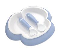 Vaguelly Assiette Repas Forme De Avec Fourchette Et Cuillère Ensemble Assiette Pour Récipient Alimentaire Clover
