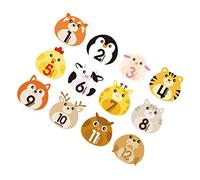 Vaguelly Autocollants Mensuels Pour De Nouveau-né Autocollants Antidérapants Et Réutilisables