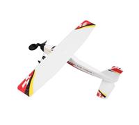 Vaguelly Avion Mousse à par Élastique Planeur Éducatif pour Garçon Fille Extérieur DIY pour la Physique et Aérodynamique