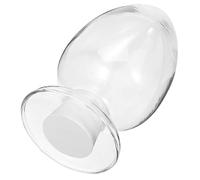 Vaguelly Ballon Bouteilles Porte-allumettes Cloche D'allumette Multifonctionnelle Pot pour Les Allumettes Cloche De Verre Bouteille D'allumette Utile Détenteur D'allumettes Un Verre