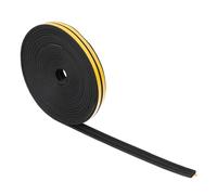 Vaguelly Bande Étanchéité Auto-adhésive Epdm Forme E Isolation Phonique et Thermique pour Porte Coupe Facile Noire Anti-courants Air et Bruit Joint Étanchéité Fenêtre et Porte Entrée