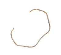 Vaguelly bandeau diamant à une rangée casque de mariée accessoires de cheveux de mariage pour femmes hair charms hair toppers bandeau casque femme strass coiffe en strass alliage