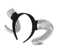 Vaguelly Bandeau Halloween Corne de Démon Imitation Accessoire Cosplay Durable pour Adultes Décoration Cheveux Unique et Confortable