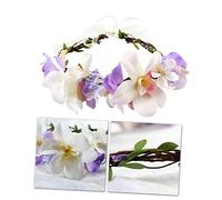 Vaguelly Bandes De Tête De Mariage Floraux Couronnes De Fleurs Perruques Pour Mariées Accessoires Floraux Couronnes Pour Demoiselles Honneur