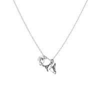 Vaguelly Bijoux de hockey : Collier de hockey sur glace tendance pour femmes et adolescentes - Pendentif de patinage unique, collier à breloques sportives pour les de patinage sur glace