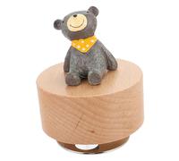 Vaguelly Boîte à Musique Animée avec Figurine de Ours Original pour Saint Valentin Décoration Musicale et Ambiance Apaisante