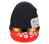 Vaguelly Boîte à Musique Rotative de Poupée Décoration Japonaise Matériau ABS Son Clair 1 Pièce pour Maison et Bureau