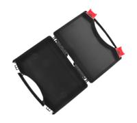 Vaguelly Boîte à Outils de Voyage Portable en Plastique Noir Design Compact, Expérience Utilisateur Conviviale pour Usage à Domicile et Déplacements