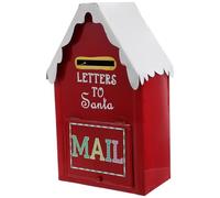 Vaguelly Boîte Aux Lettres du Père Noël Décorations De Noël Boîte Aux Lettres Décorative